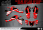 Preview: Q1-3 Rot für Suzuki LTZ 400 ab 2009+